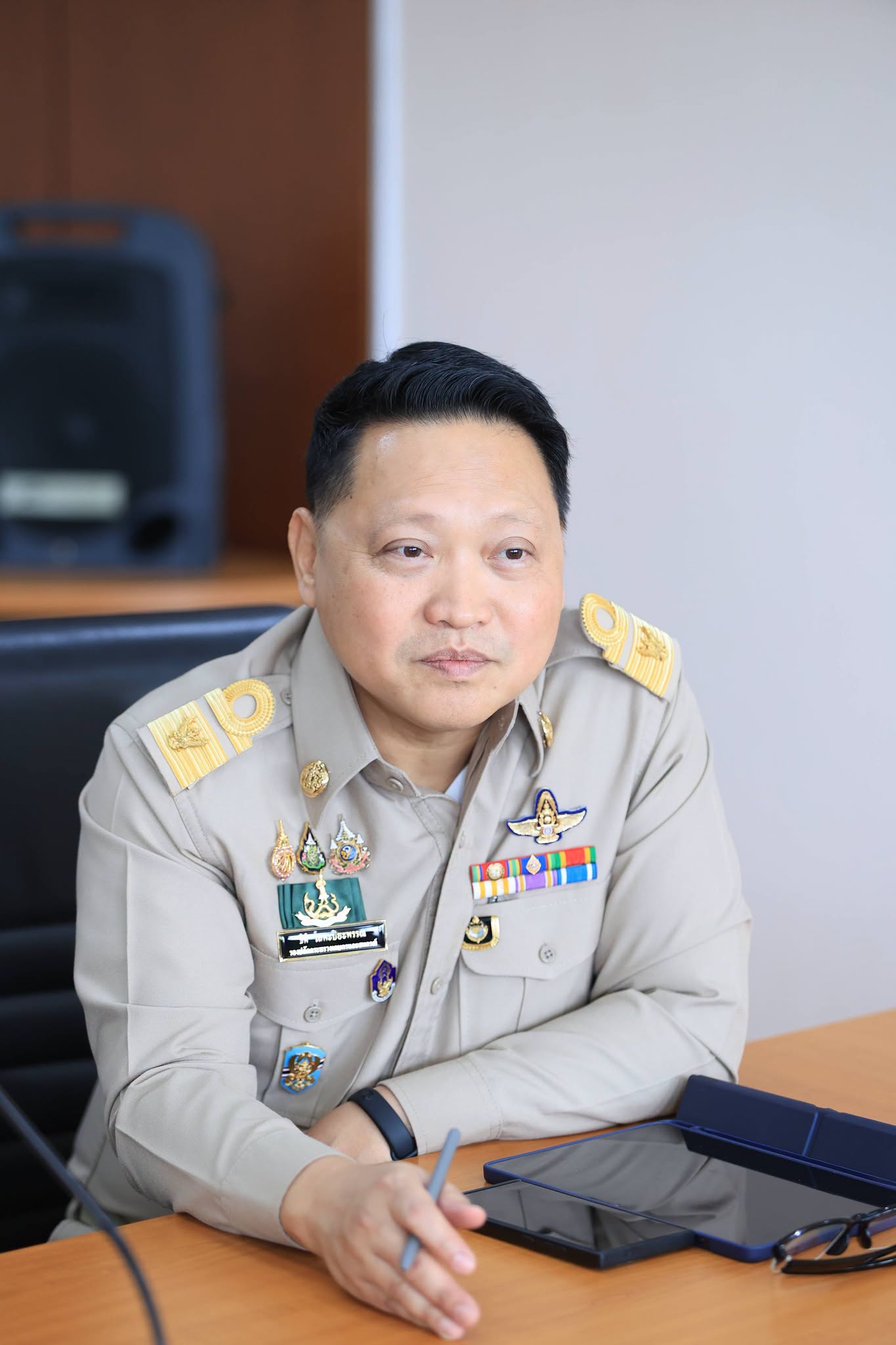 title - คณะผู้บริหาร ส.ป.ก. แสดงความยินดี เนื่องในโอกาส ปลัดกระทรวงเกษตรและสหกรณ์ เข้ารับตำแหน่งใหม่